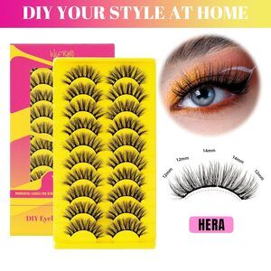 Lash Clusters D Curl Diy Lash Extensions Soft Natural Individual Lashes